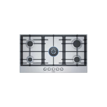 BOSCH Stainless Steel Gas Hob 90 cm PCQ9B5O90M
