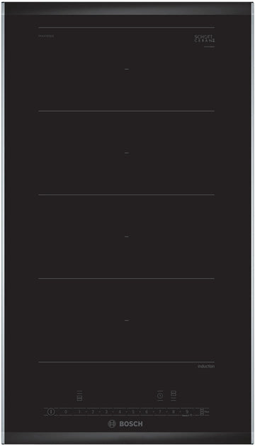 Bosch Built-in Series 6 Domino induction hob with Flex induction cooktop, 30 cm