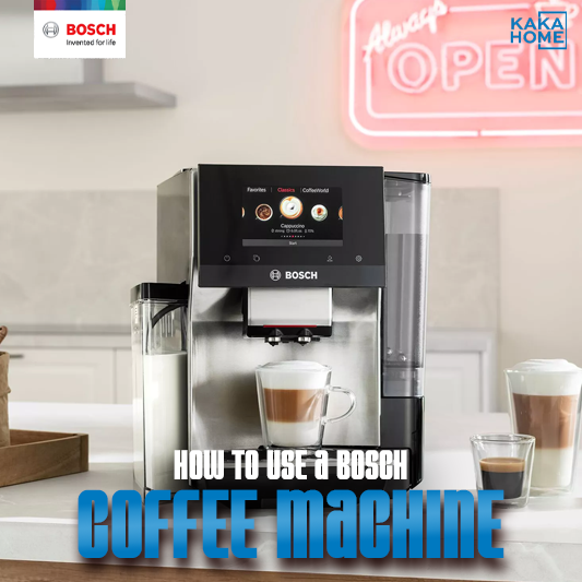 How to Use a Bosch Coffee Machine