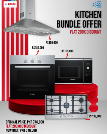 Kitchen Bundle Offer: Upgrade Your Kitchen & Save Flat 200,000 PKR