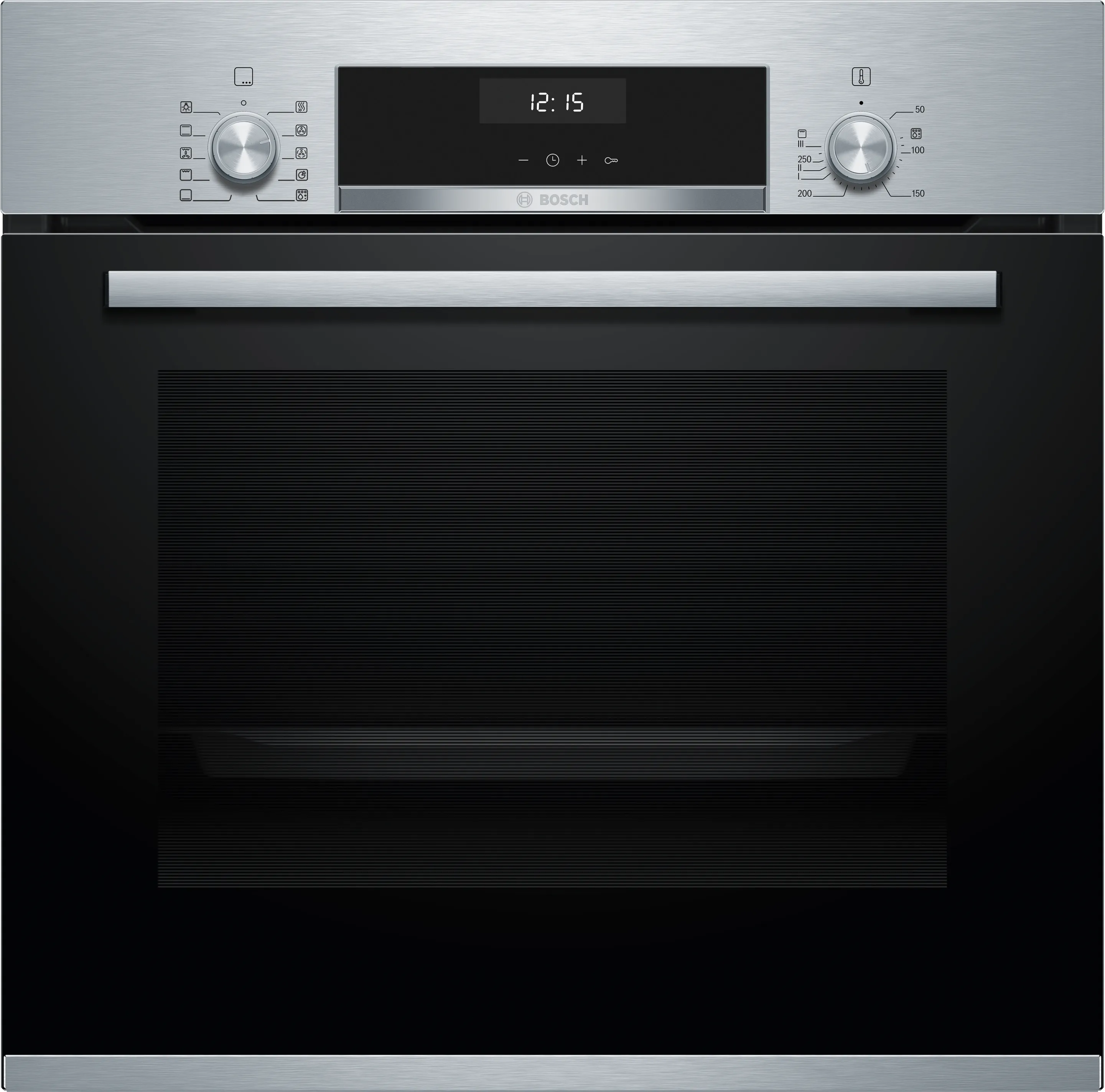 Bosch Series 4 built-in oven with 3D Hotair 60x60cm Stainless steel
