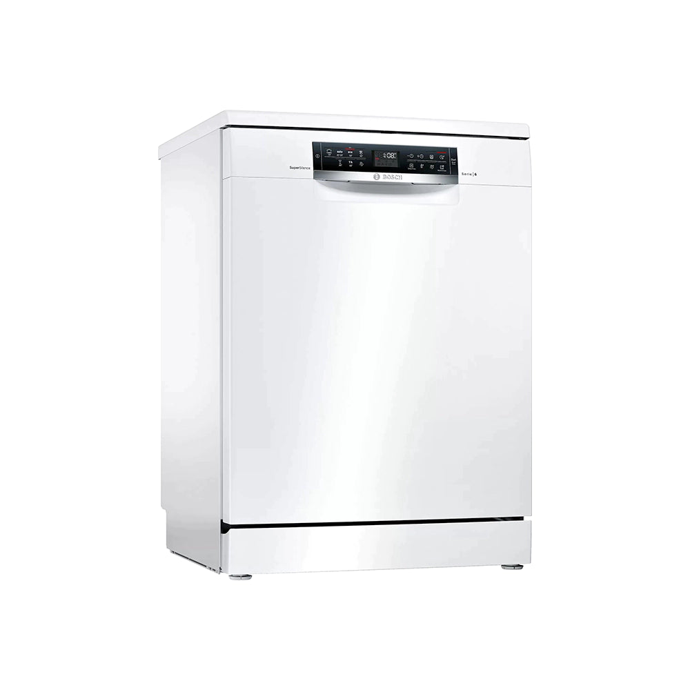 BOSCH Series 6 free-standing dishwasher 60 cm White SMS6HMW27M