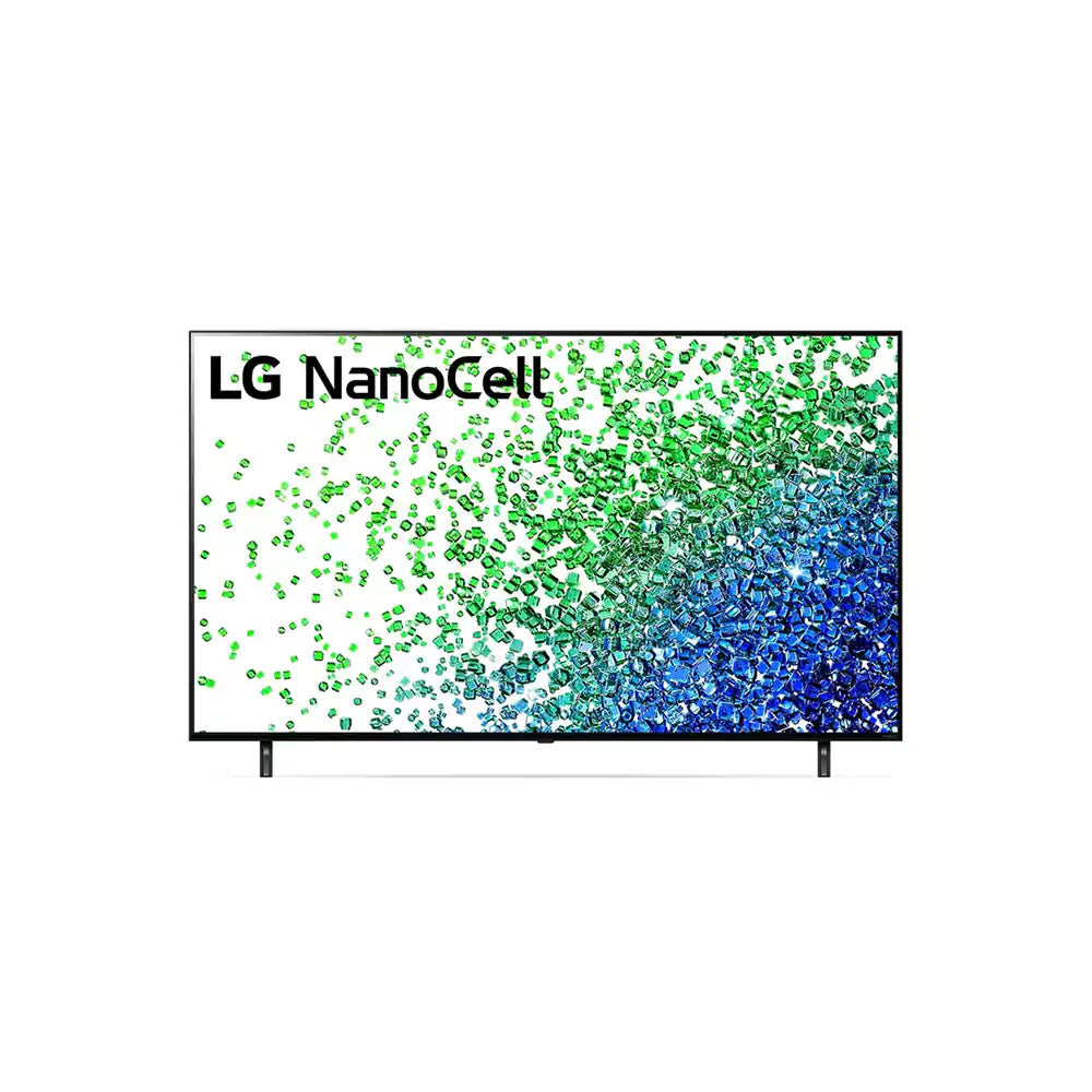 LG NanoCell TV 55 Inch NANO80 Series, Cinema Screen Design 4K Active HDR WebOS Smart AI ThinQ Local Dimming | 55NANO80