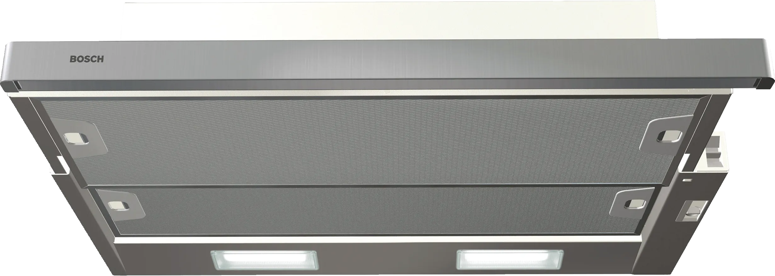 Bosch Series 2 Built in telescopic cooker hood 90cm Silver metallic