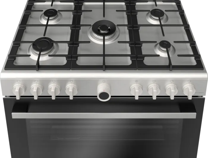 Bosch 125L Oven Series 2 Gas Range Cooker Stainless Steel HGV1D0V50M