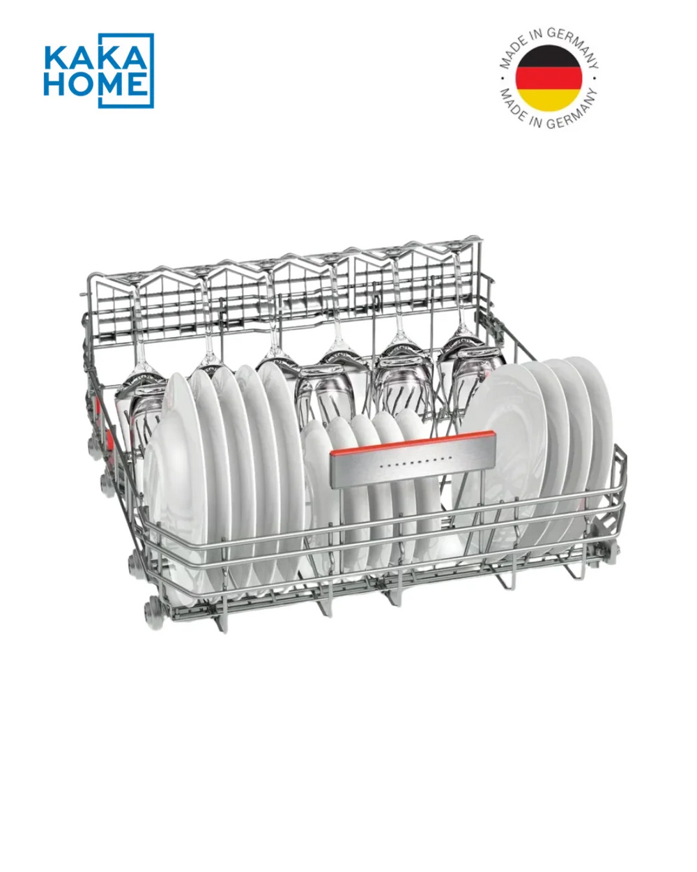 Interior rack with plates Bosch SMV88TX01A dishwasher
