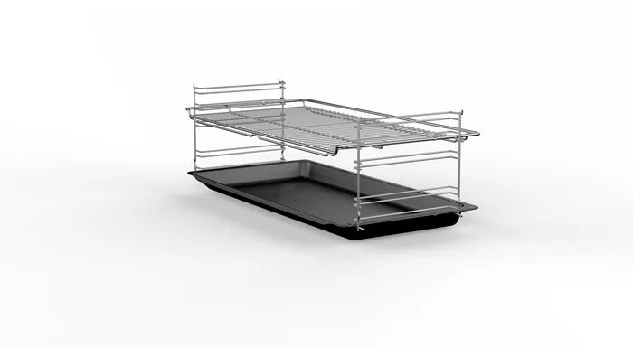 Bosch Series 6 Gas Range Cooker with 147 liter oven Stainless Steel 90×60cm HGW3ASQ50M