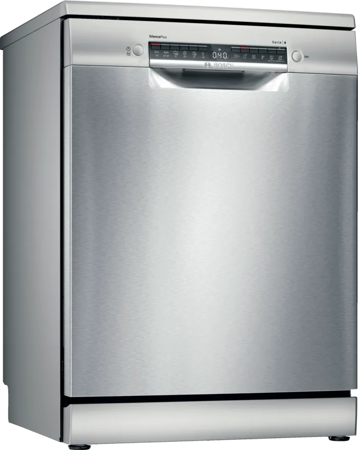 Bosch Series 4, Free-Standing Flexible Loading Dishwasher, 60cm, White SMS4HMW26M
