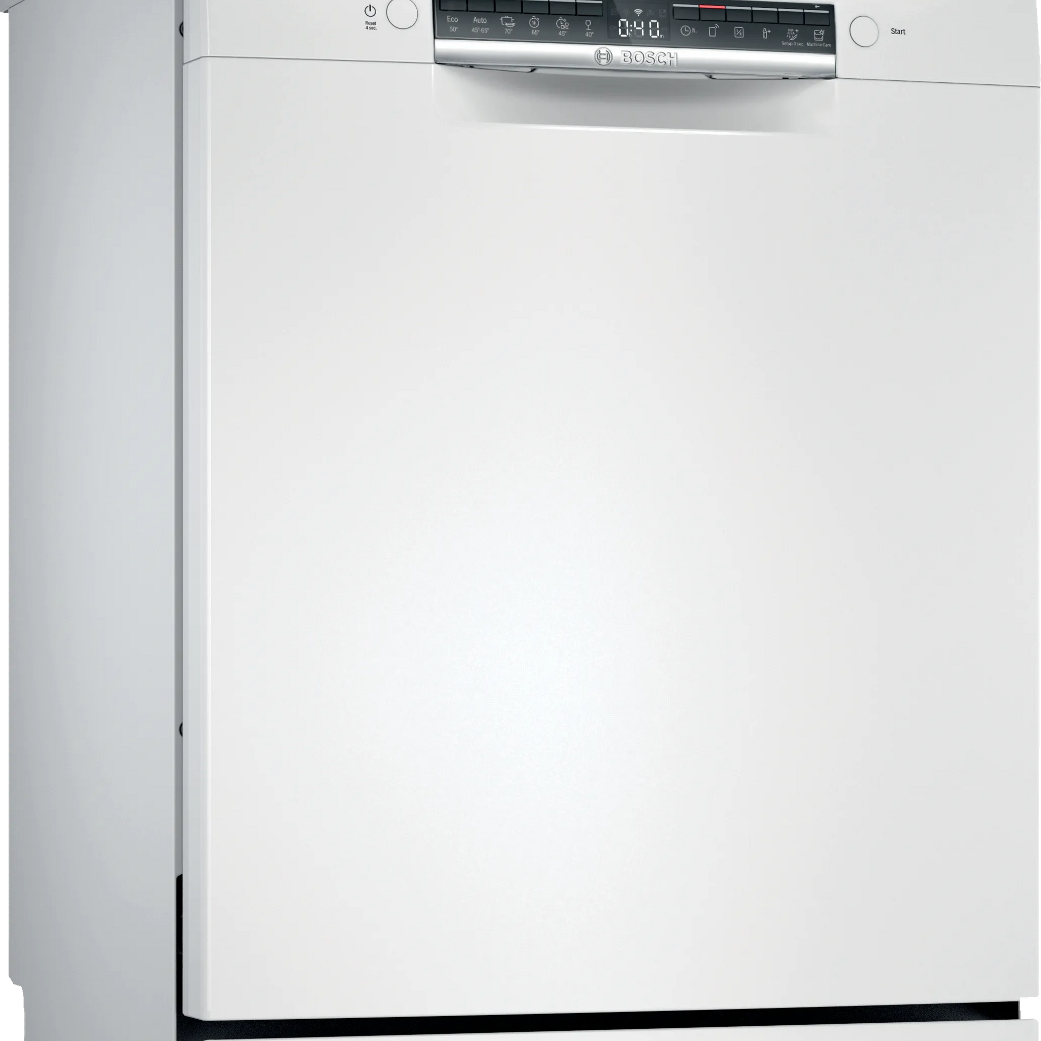 Bosch Series 4, Free-Standing Flexible Loading Dishwasher, 60cm, White SMS4HMW26M