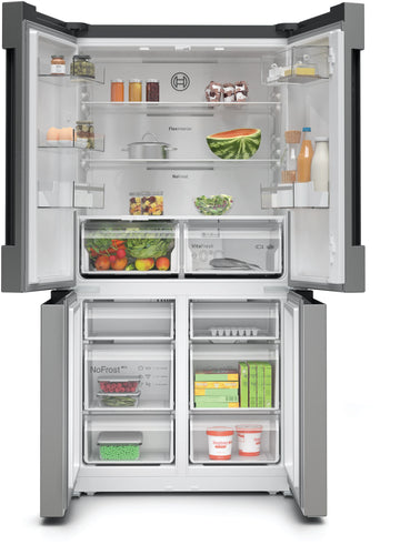 Bosch French Door Refrigerator 605 Liters with Multi Airflow System KFN96VPEAG