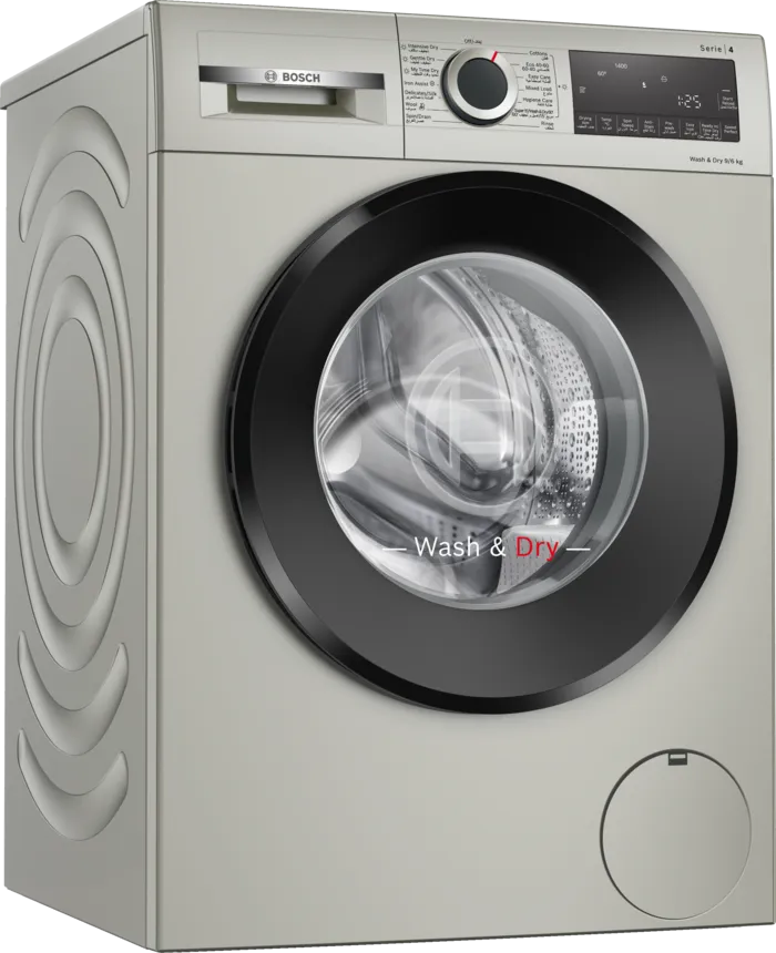 Bosch 9/6 Series 4 Washer-Dryer with Quick 15 & Anti-Vibration WNA244XSGC