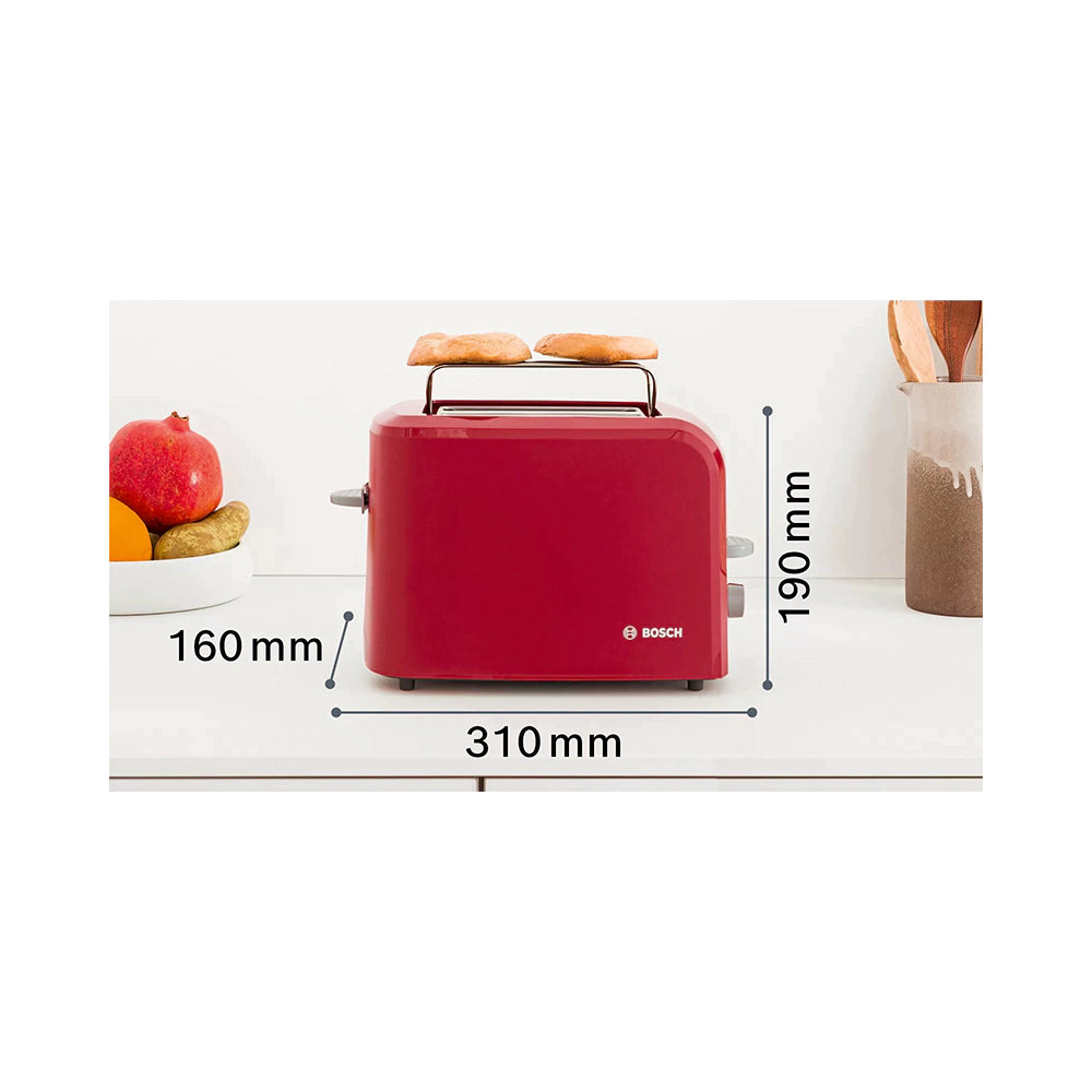 Bosch Village Collection Toaster, Two Slice | TAT3A014GB