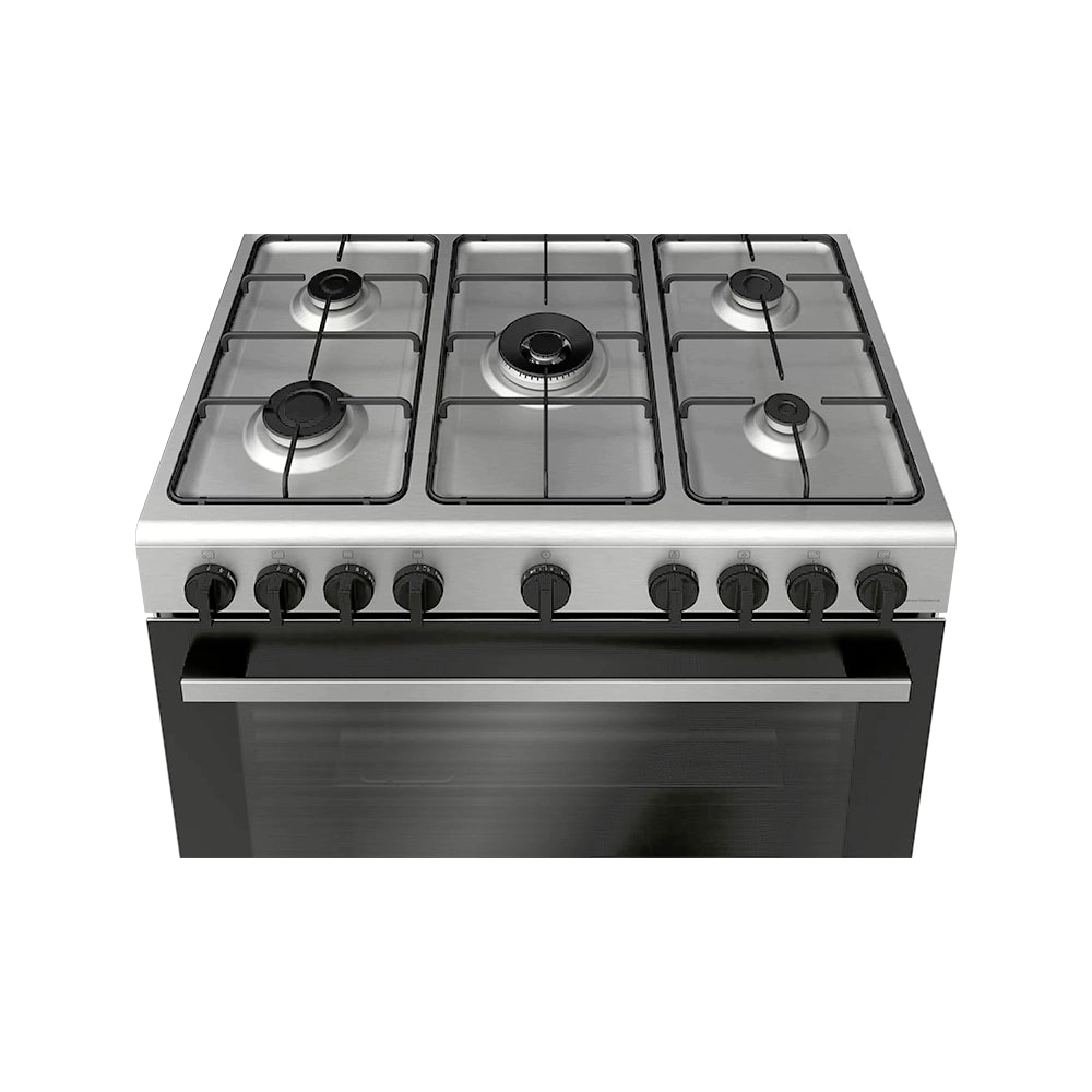 BOSCH HGV1E0U50M Series 2 Gas range cooker Stainless steel