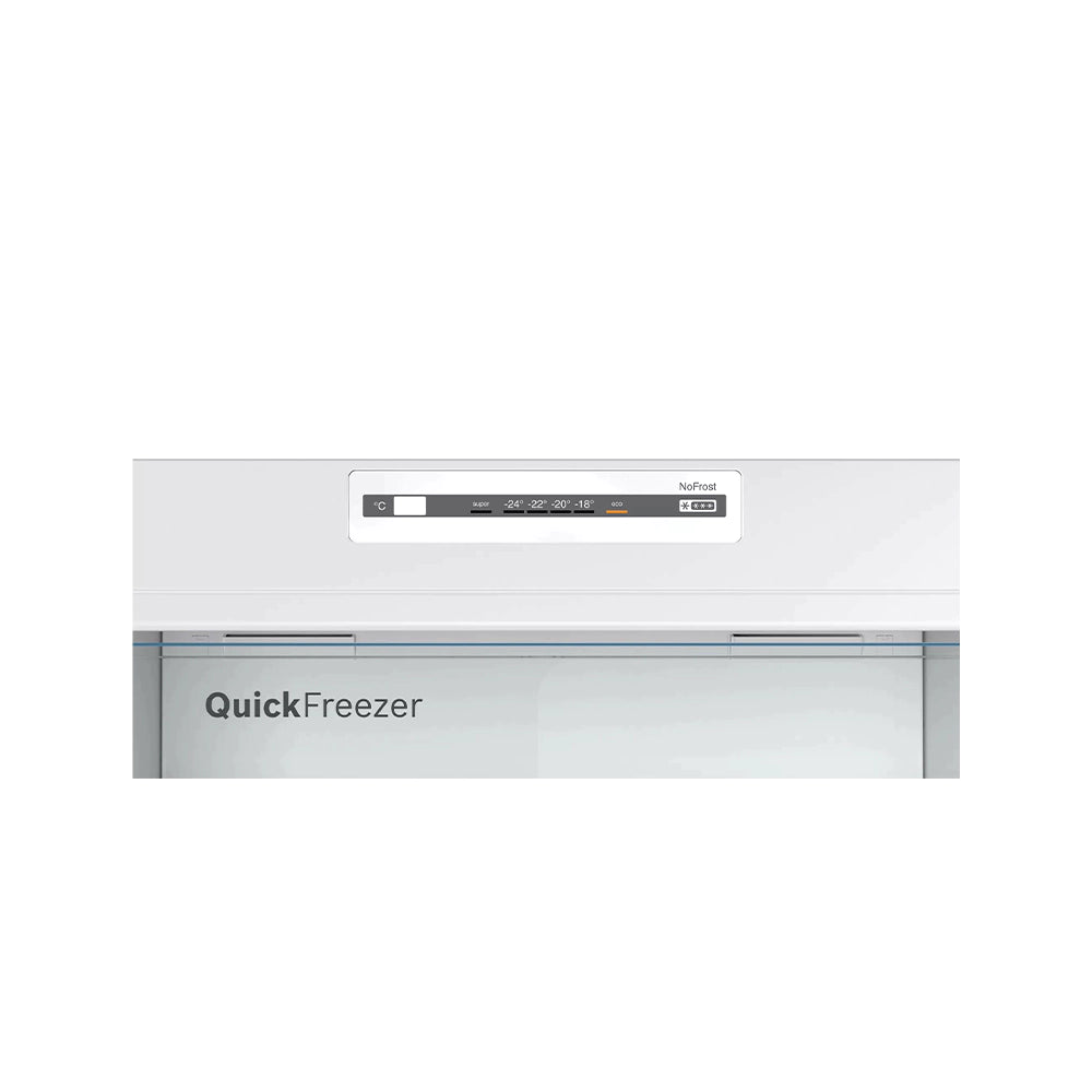 BOSCH Top Mount Refrigerator Stainless Steel KDN43N120M