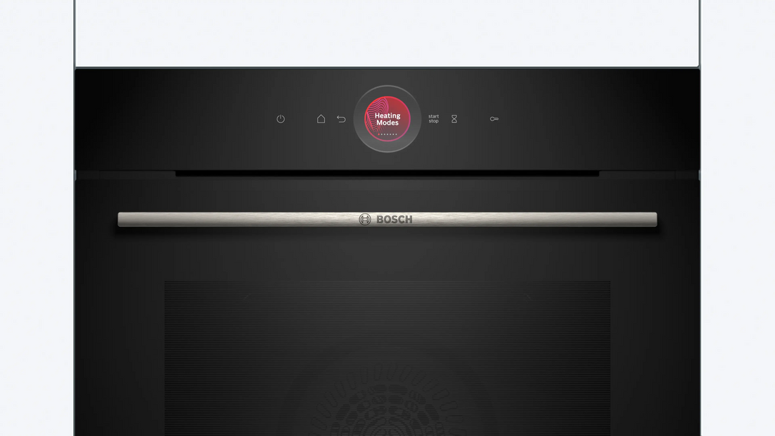 Bosch Series 8, Built-in Oven, 71 L, 60 x 60 cm, Black HBG7341B1M