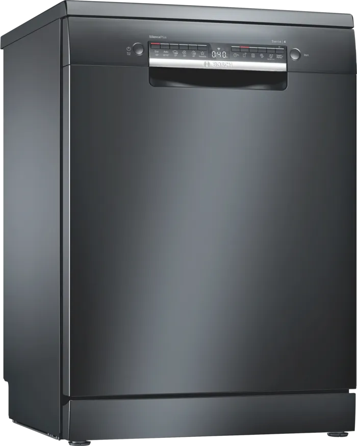 Bosch Series 4, Free-Standing Flexible Loading Dishwasher, 60cm, White SMS4HMW26M