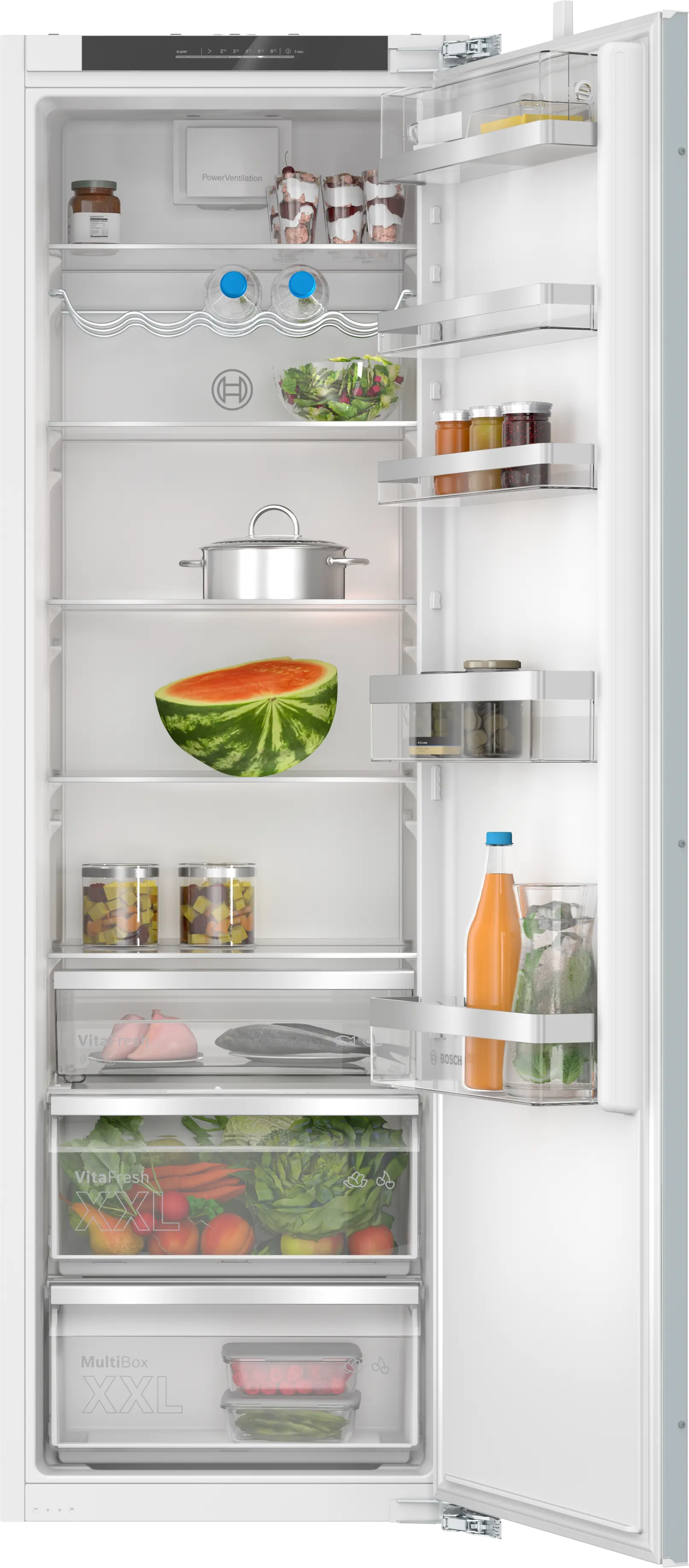 Bosch Series 6, Built-in-fridge, 321 liters, 177.2 x 55.8 cm KIR81AFD0M