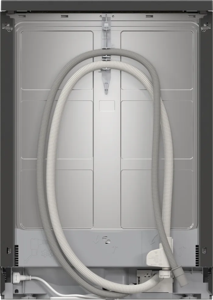 Bosch Series 4 14 Place Free-Standing Dishwasher 60 cm Brushed Black Steel FSMS4HMC65