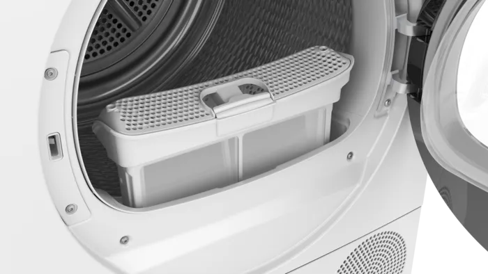 Bosch Dryer 9kg Series 4, Heat Pump White WQG24200GC