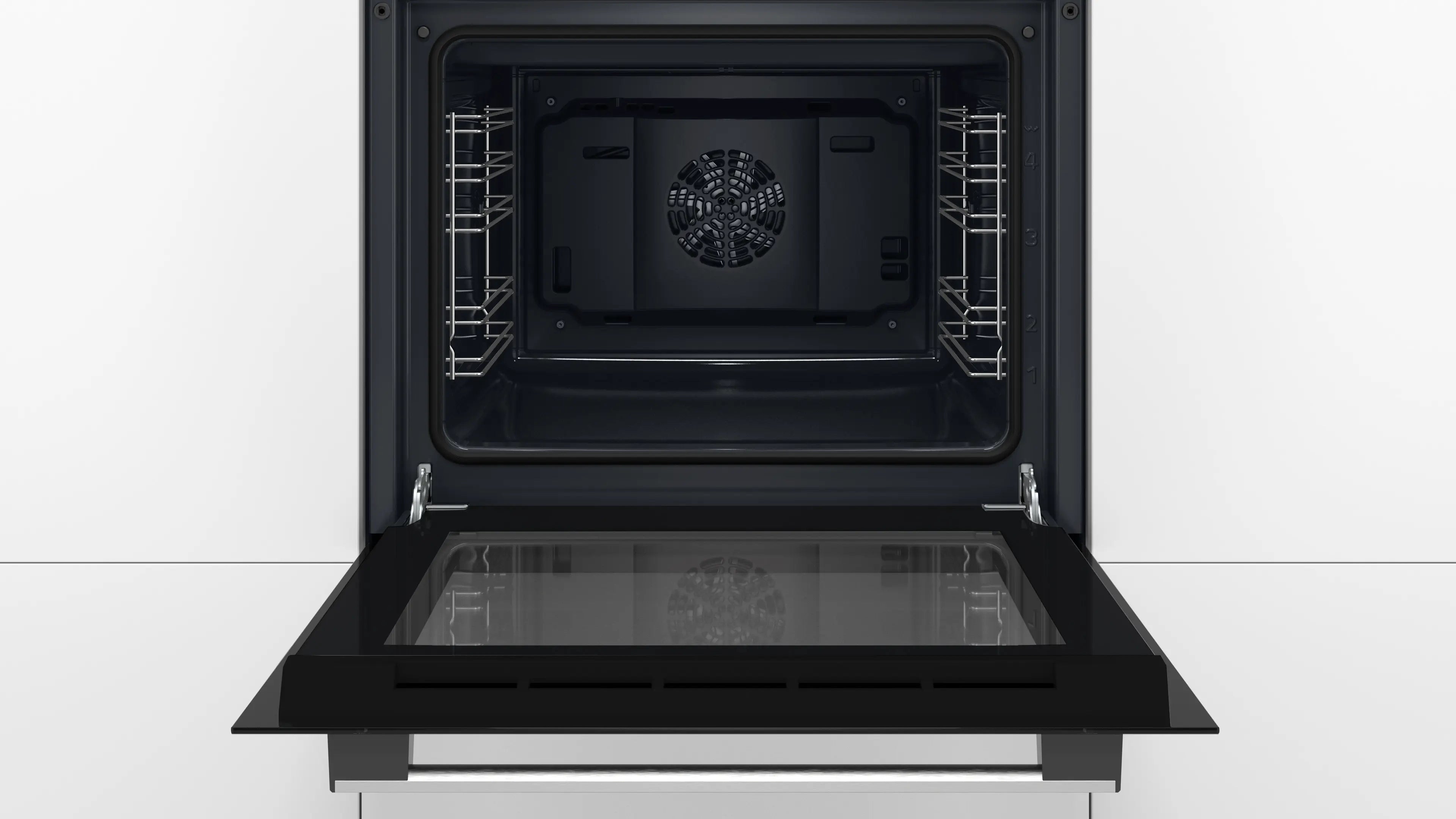 Bosch Series 2 Built-in oven, 66 L,  60 x 60 cm Stainless steel HBF512BS1M