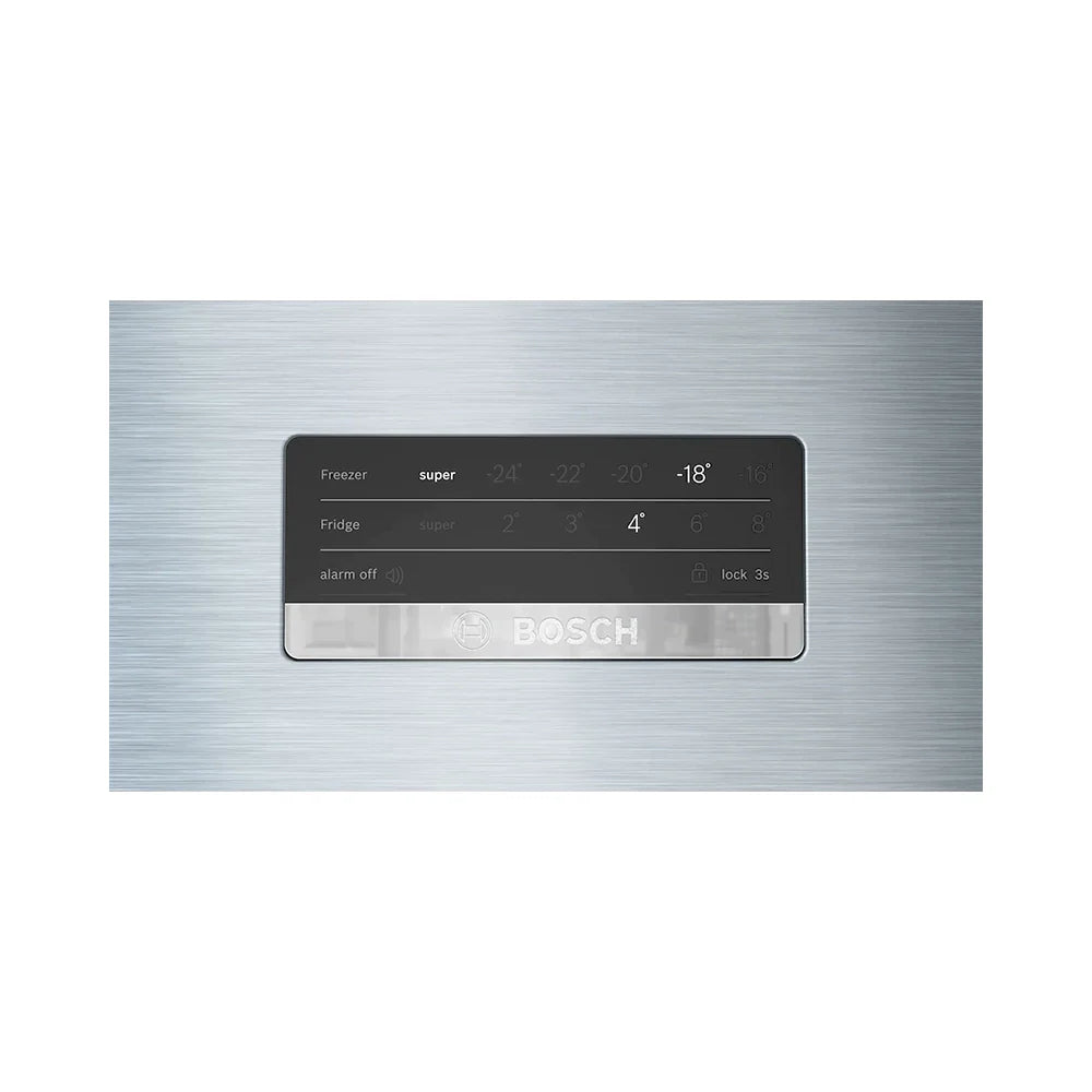 BOSCH Series 6 Top Mount Refrigerator Stainless Steel KDN86AI31M