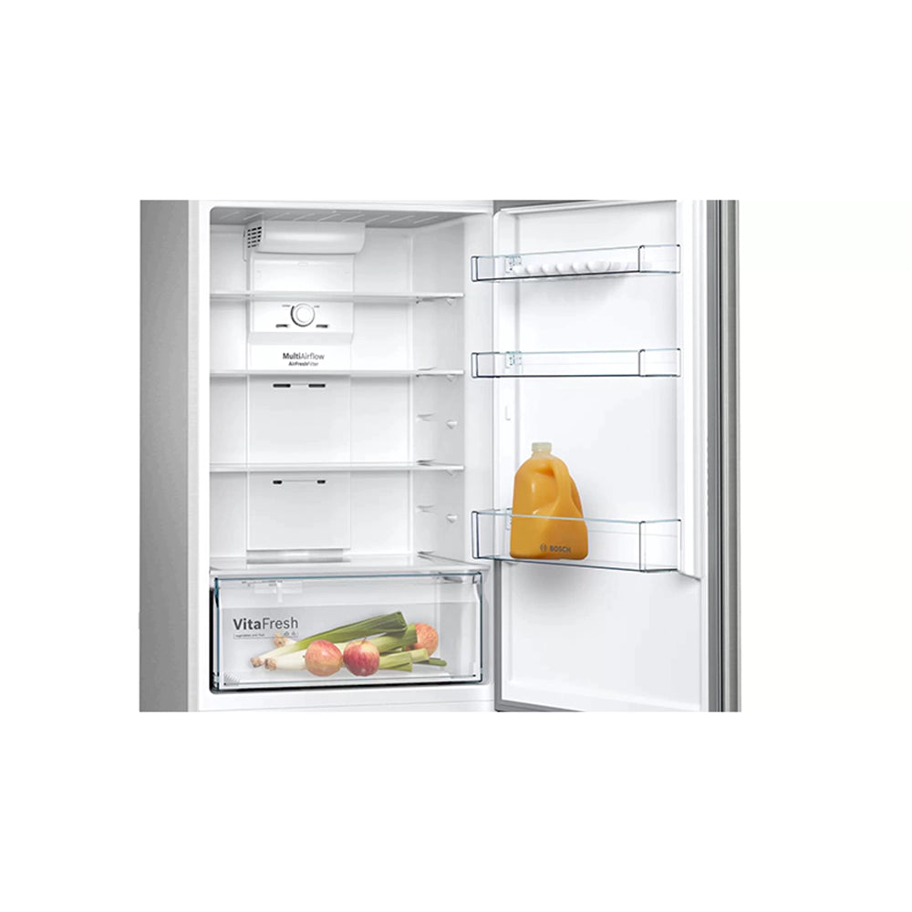 BOSCH Top Mount Refrigerator Stainless Steel KDN43N120M