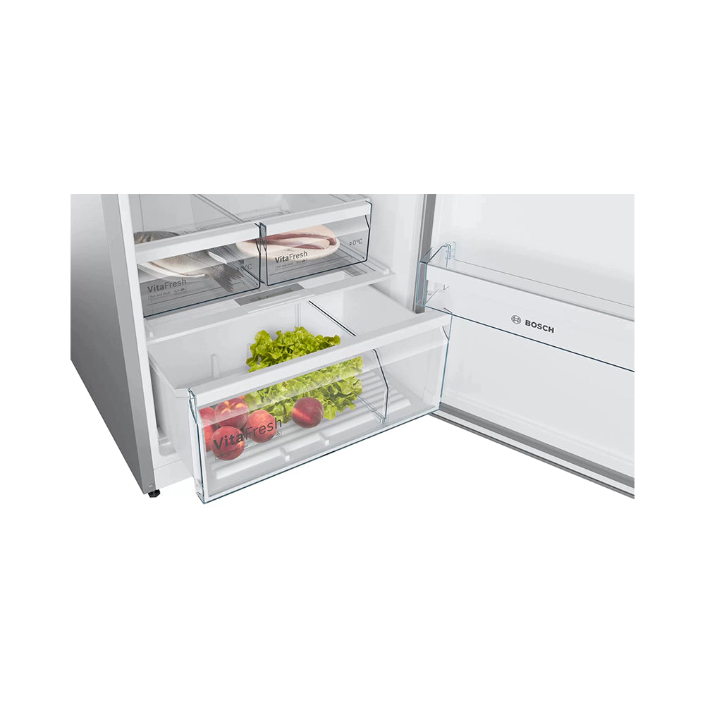 BOSCH Top Mount Refrigerator Stainless Steel KDN56XL30M