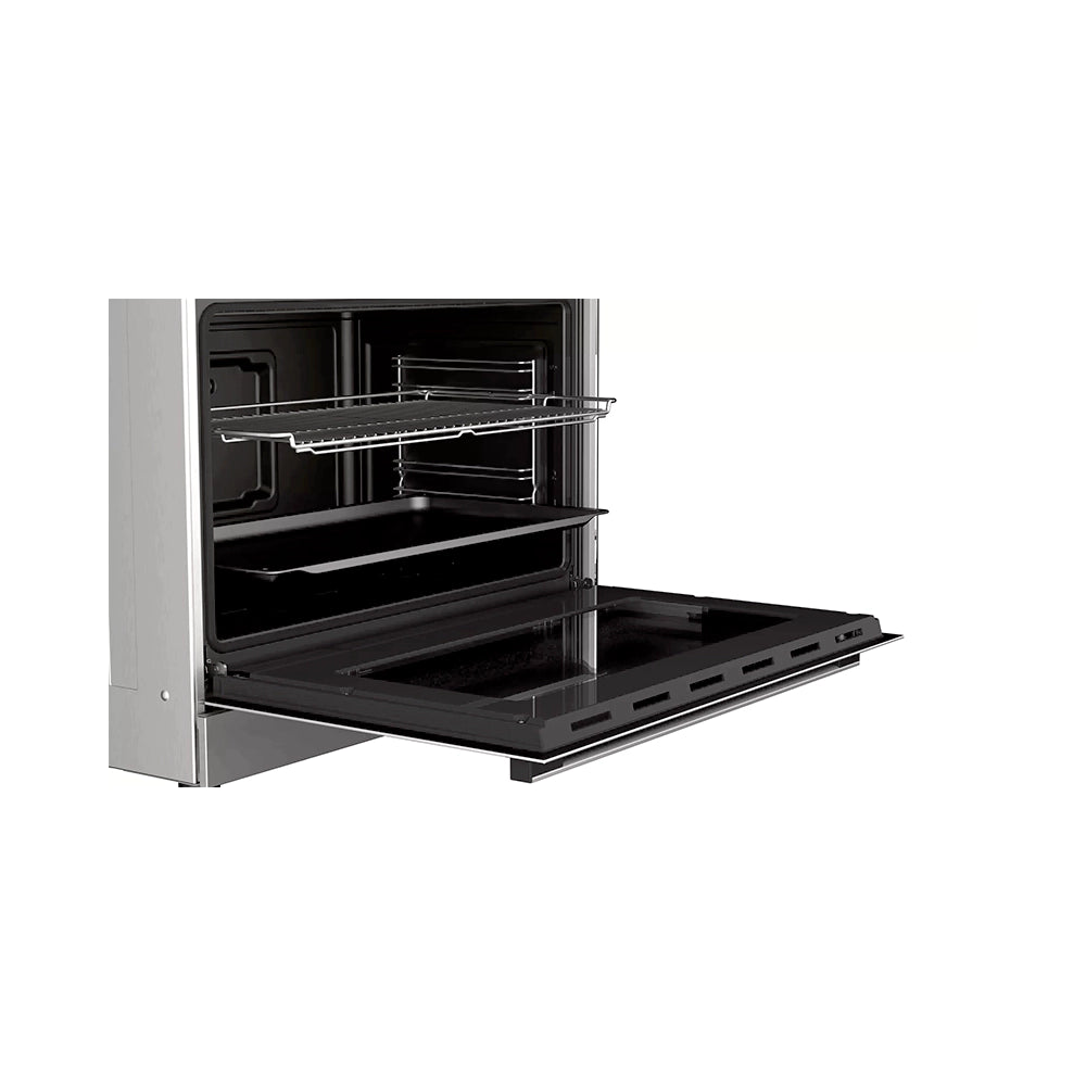 BOSCH HGV1E0U50M Series 2 Gas range cooker Stainless steel