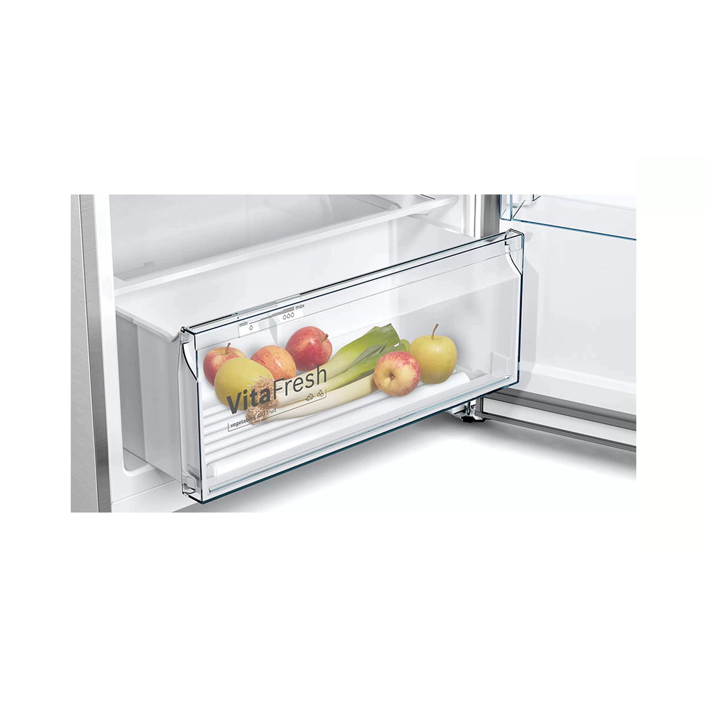 BOSCH Top Mount Refrigerator Stainless Steel KDN43N120M