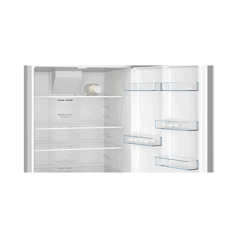 BOSCH Series 6 Top Mount Refrigerator Stainless Steel KDN86AI31M