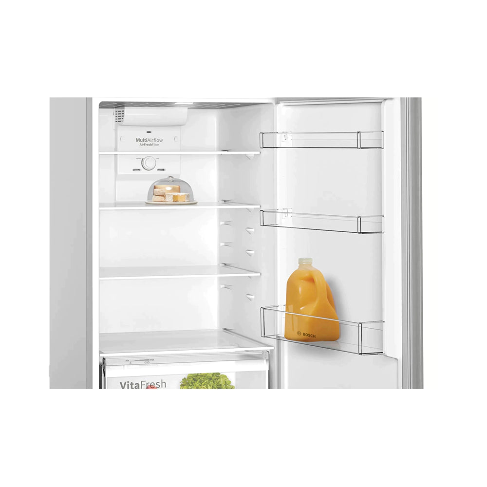 BOSCH Top Mount Refrigerator Stainless Steel KDN55NL20M