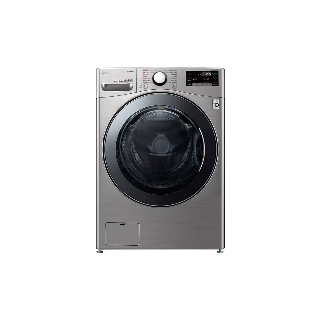 LG Front Load Washing Machine 24kg with AI DD | Steam™ | ThinQ™ | F0P3CYVDT