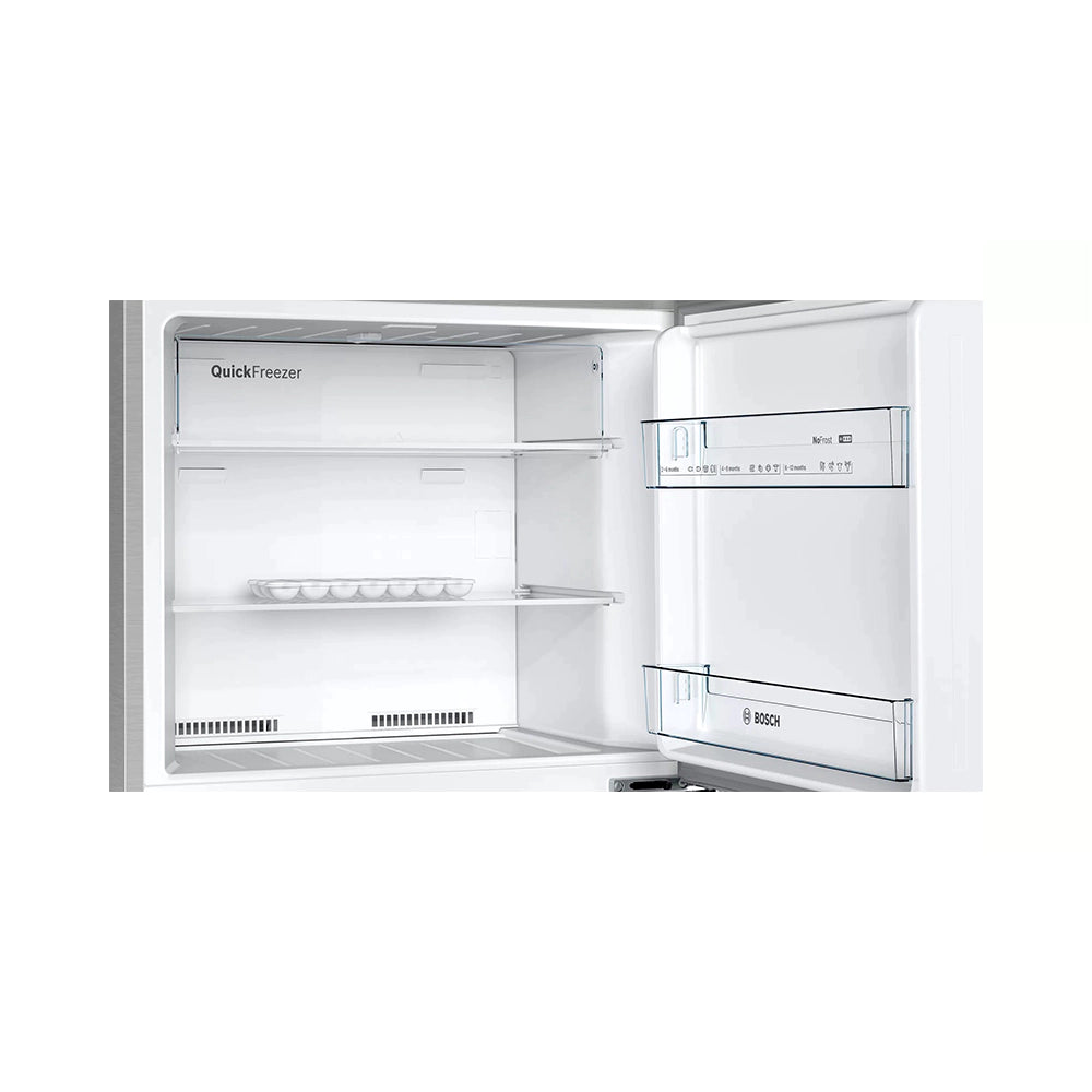 BOSCH Top Mount Refrigerator Stainless Steel KDN43N120M