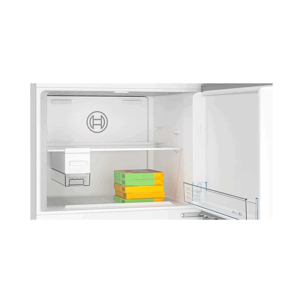 BOSCH  Series 4 Top Mount Refrigerator with Vitafresh & Multi Airflow-Stainless Steel No frost