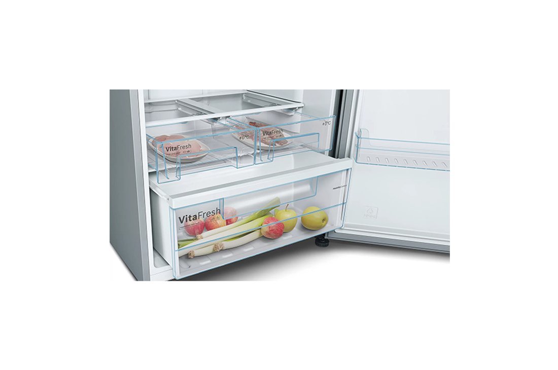BOSCH Top Mount Refrigerator Stainless Steel KDN75VI20M