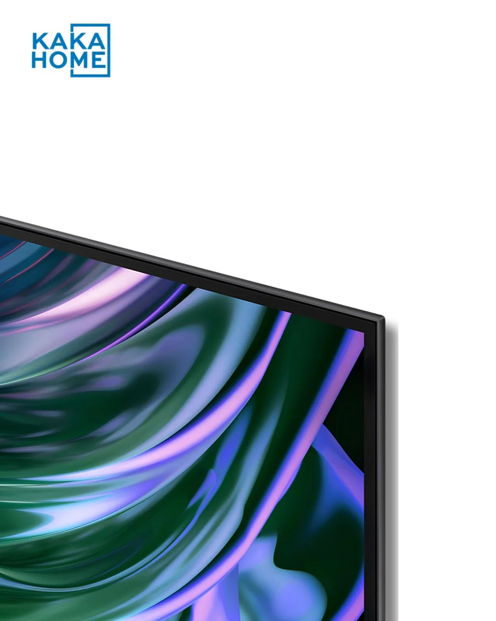 S90d Samsung 65 Inch OLED 4k TV Bezel Close-Up