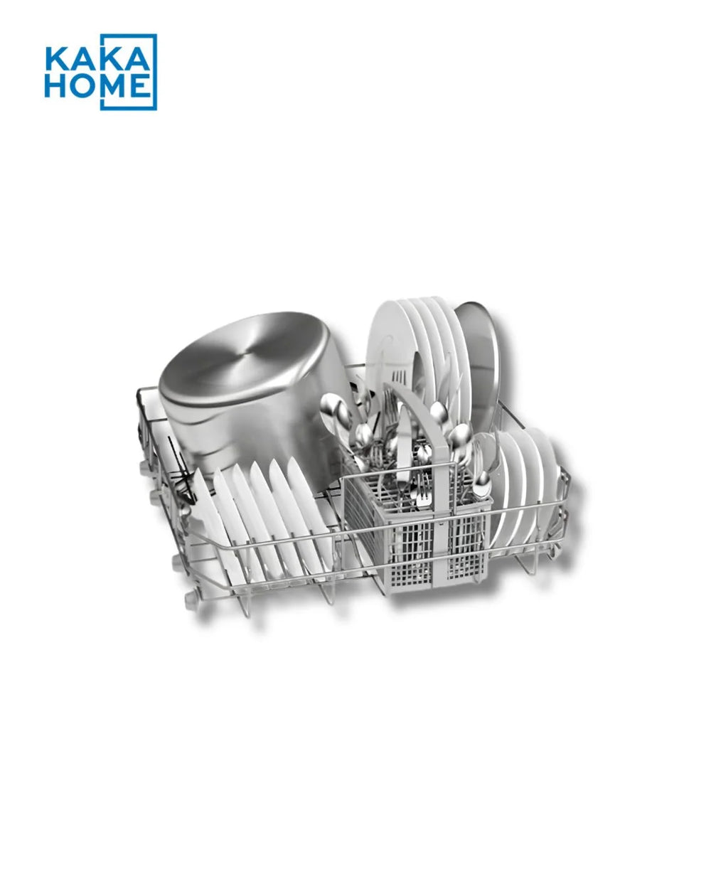 Bosch SMS50E92GC dishwasher interior rack view