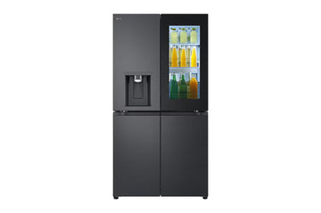 LG 571 L French-Door Refrigerator InstaView® Essence Black Steel GR-X24FFCAB