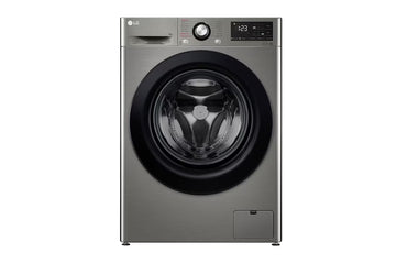 LG 9 kg Front-Load Washer with AI DD™, Steam™ Gray F4R3VYG6P