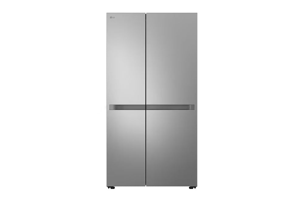 LG LinearCooling 658L Side-by-Side Refrigerator, Prime Silver GR-B267KLJW