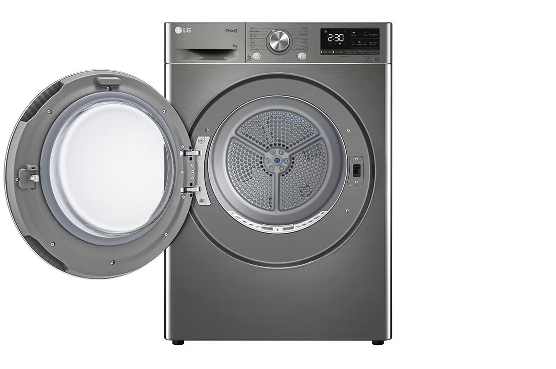 LG Dryer 9kg with Dual Heat Pump & Inverter DD Motor RH90V9PV8N