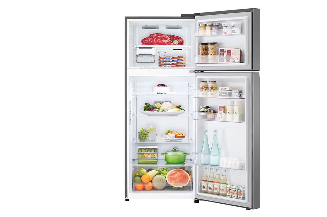 LG 395 Liter Top Mount Refrigerator with Door Cooling+™ GN-B502GPHC