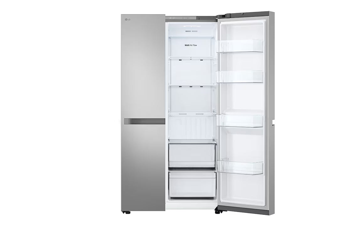 LG Side by Side Refrigerator 703L with Smart Inverter & Linear Cooling GR-B267KLJW (2024)