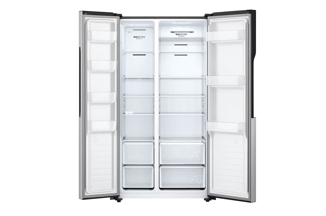 LG 509 L Side-by-Side Multi AirFlow Refrigerator GRFB587PQAM
