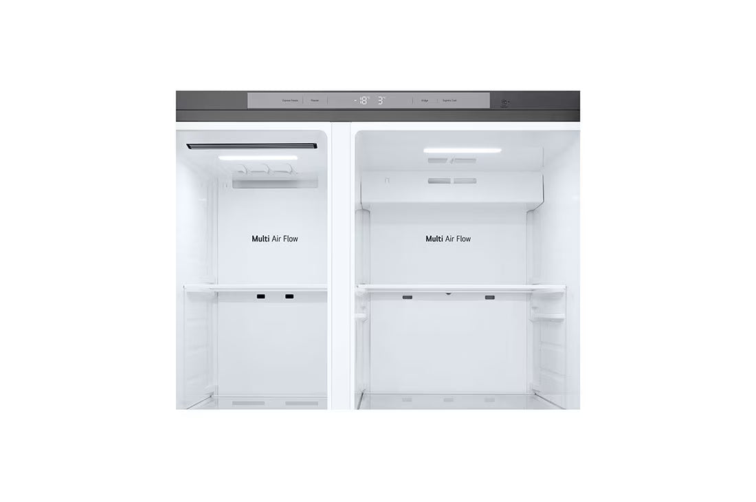 LG Side by Side Refrigerator 703L with Smart Inverter & Linear Cooling GR-B267KLJW (2024)