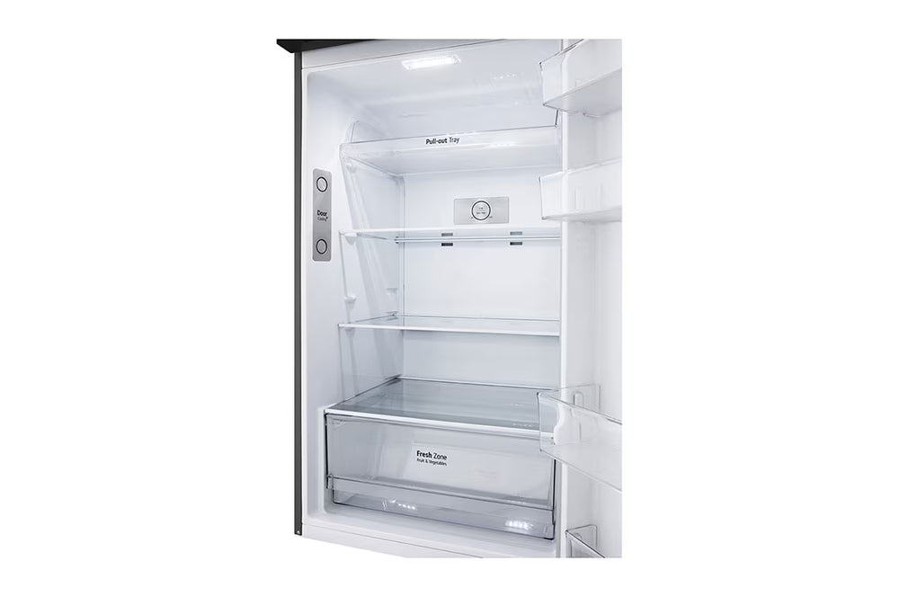 LG 395L Top Mount Refrigerator with Door Cooling+, Dark Graphite Steel GN-B502PQGB