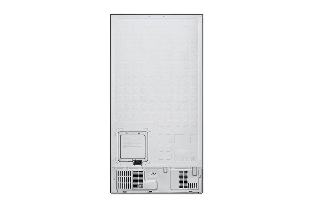 LG 509L Side-by-Side Refrigerator with Multi Air Flow, Silver GR-FB587PQAM