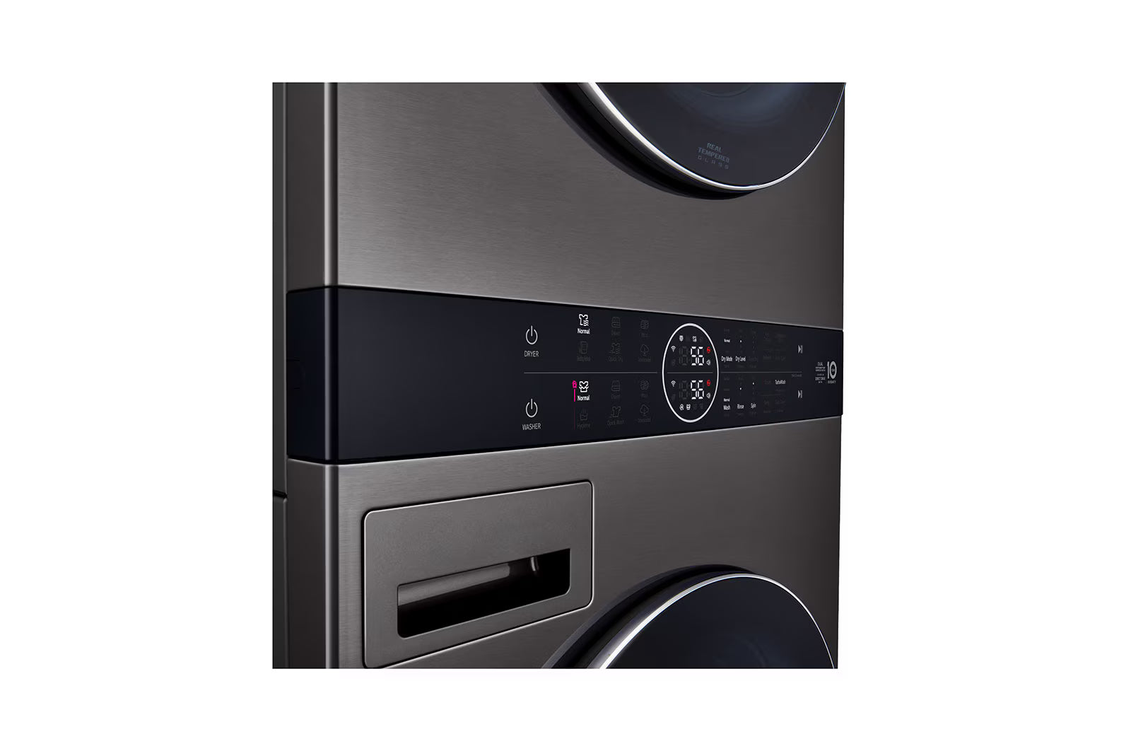 LG WashTower Washer & Dryer 13/10Kg | AI DD™ | TurboWash™ 360 | W1S1CVK2EHM