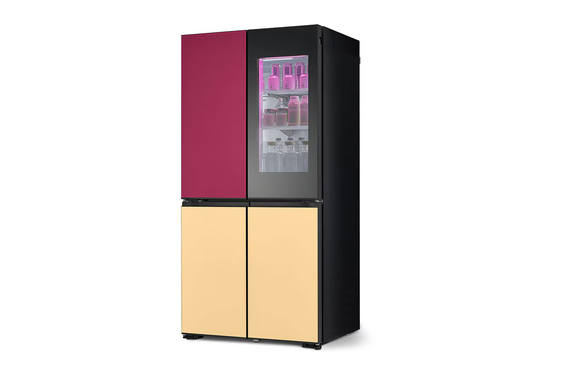 LG MoodUP® French Door Refrigerator 685 Liters Colour-Changeable LED Doors & InstaView GR-A34FDMKB