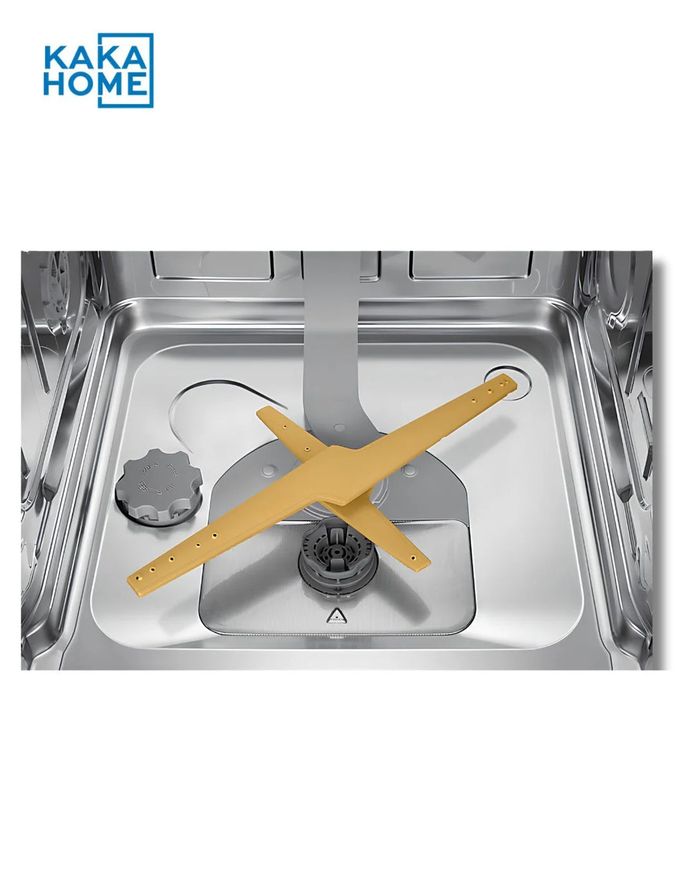 DW60DG790FSLGU dishwasher interior view